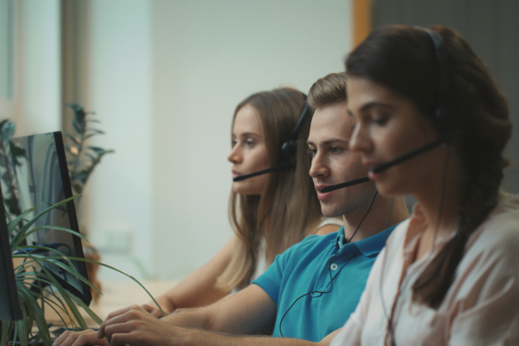 travailler dans un centre d'appel